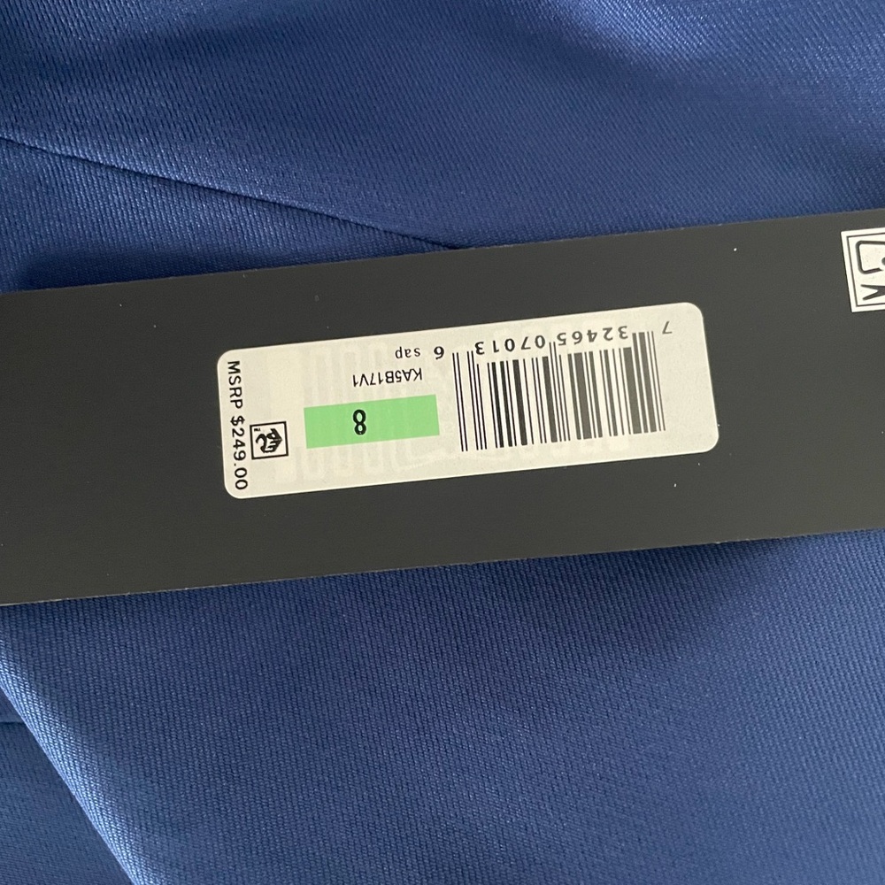 Donna Karan Navy Maxi Dress - Picture 3 of 6